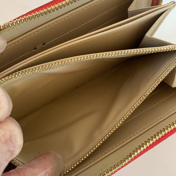 Authentic Louis Vuitton Wallet Zippy Zip around Vernis Date code SP3190 - Picture 9 of 12